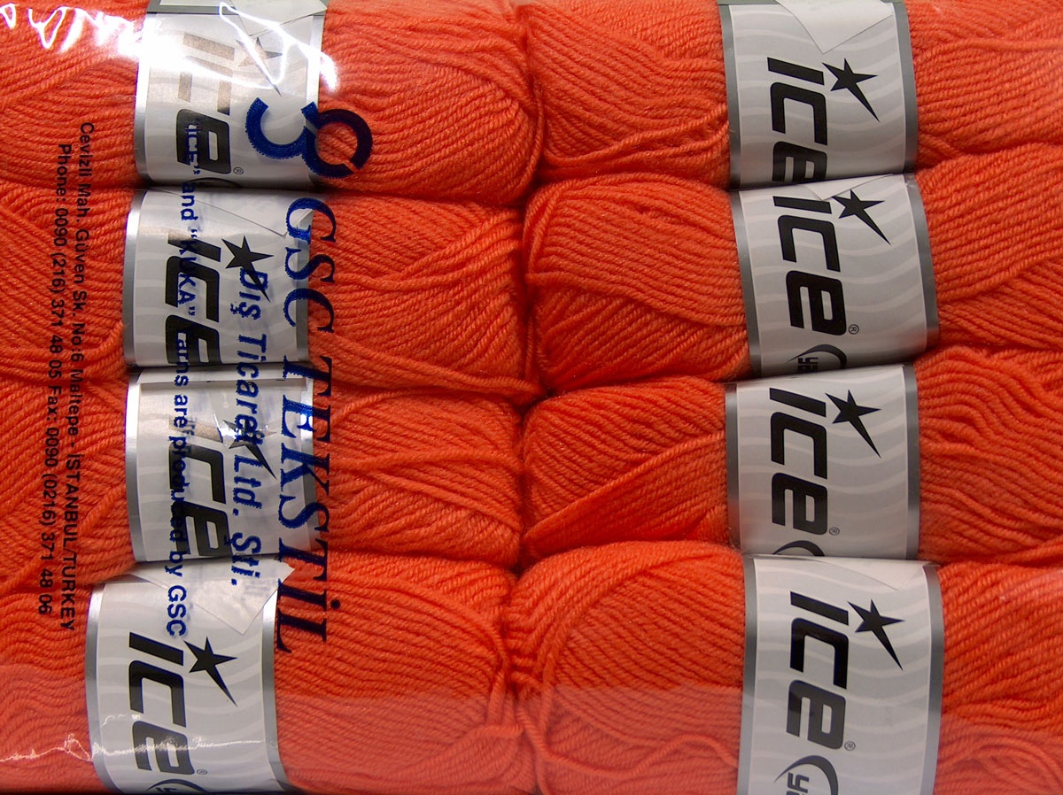 Oranje Closeout Yarns 8x50gr