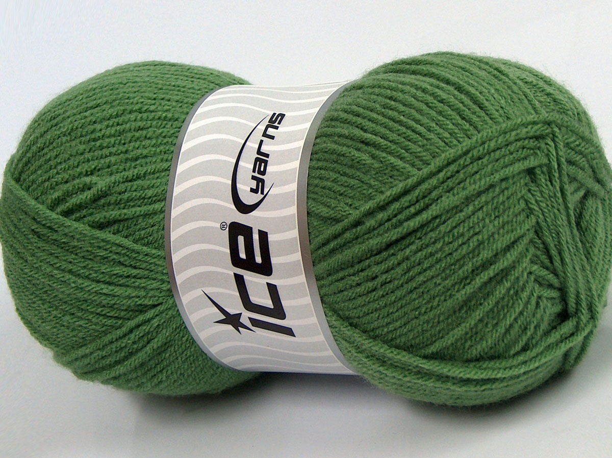 Groen Basic – Plain Yarns 4x100gr