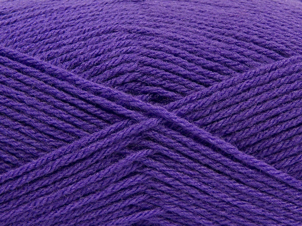 Paars Basic – Plain Yarns 4x100gr