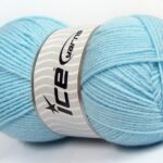 Lichtblauw Basic – Plain Yarns 4x100gr