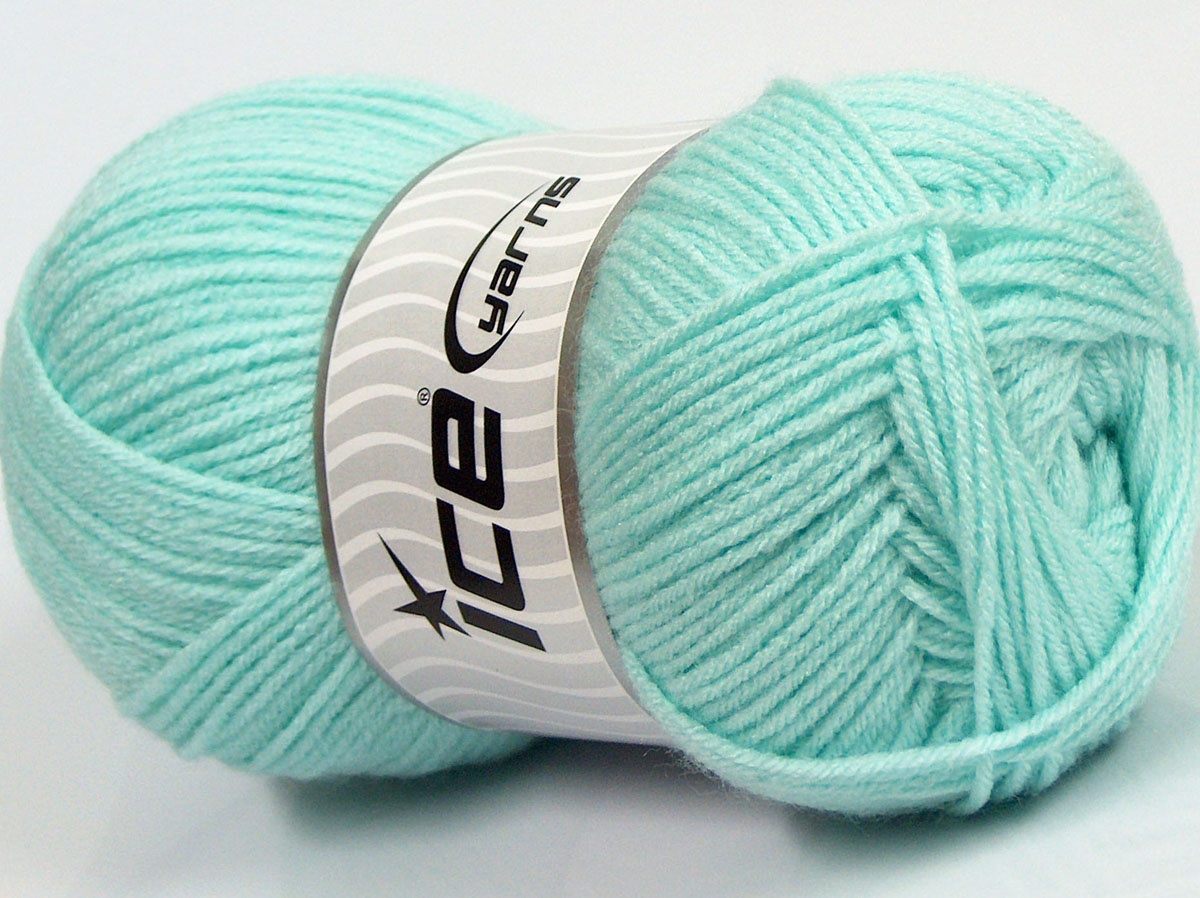 Licht Mintgroen Basic – Plain Yarns 4x100gr