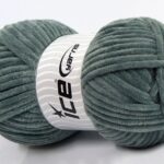 Grijs Chenille Yarns 4x100gr