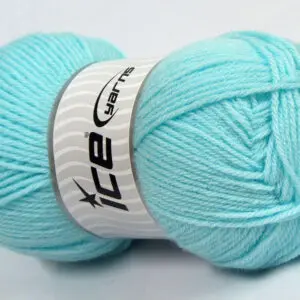 Licht Turkoois Basic – Plain Yarns 4x100gr