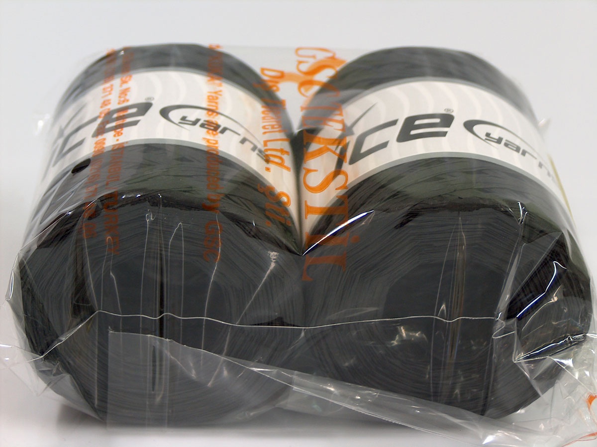 Zwart Crochet Embroidery NeedleCraft HandCraft 2x100gr