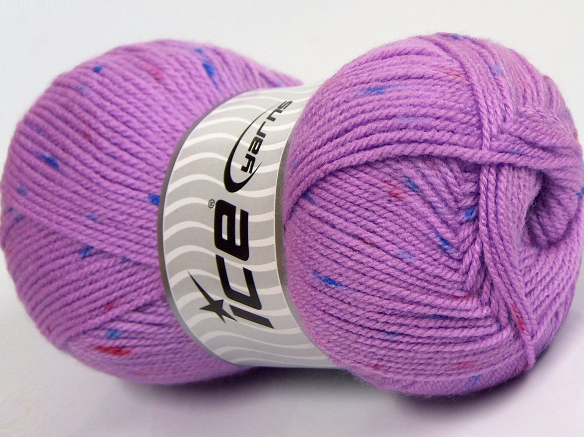 Blauw|Rood|Lila Baby Garens 4x100gr