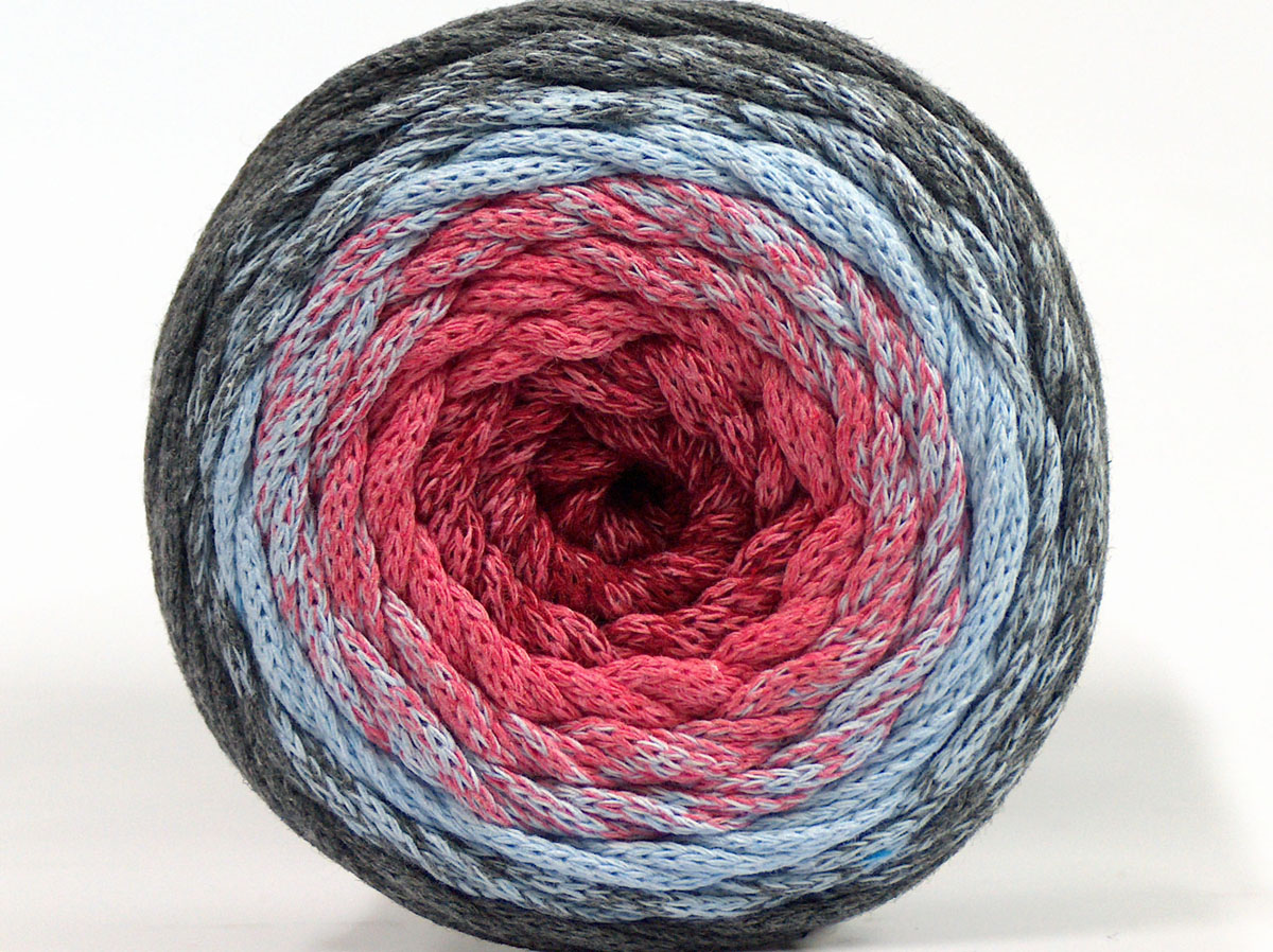 Roze|Lichtblauw|Donkergrijs|Licht Bourgondië Crochet Embroidery NeedleCraft HandCraft 1xgr