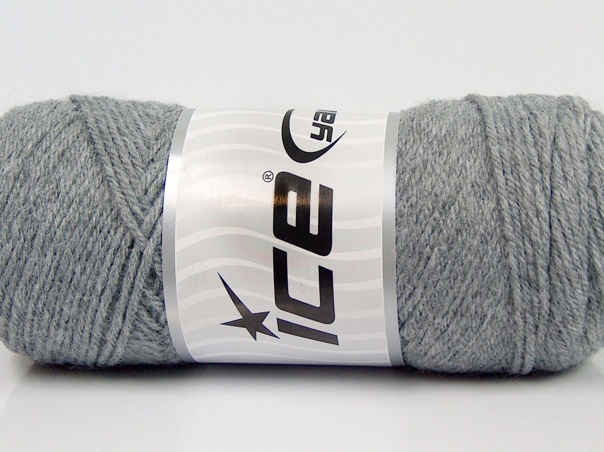 Grijs Basic – Plain Yarns 4x100gr
