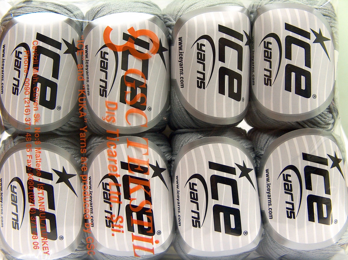 Grijs Baby Garens 8x50gr