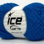 Saksisch blauw Lente Zomer Garens 8x50gr