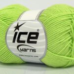 Neon groen Lente Zomer Garens 8x50gr