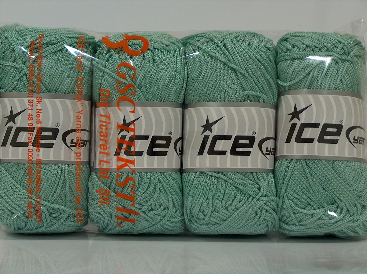 Mint Groen Crochet Embroidery NeedleCraft HandCraft 4x100gr
