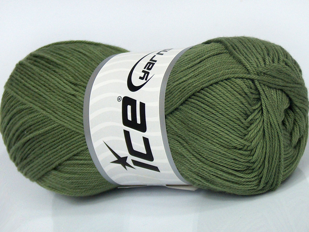 Licht Khaki Amigurumi Katoen Garen 4x100gr