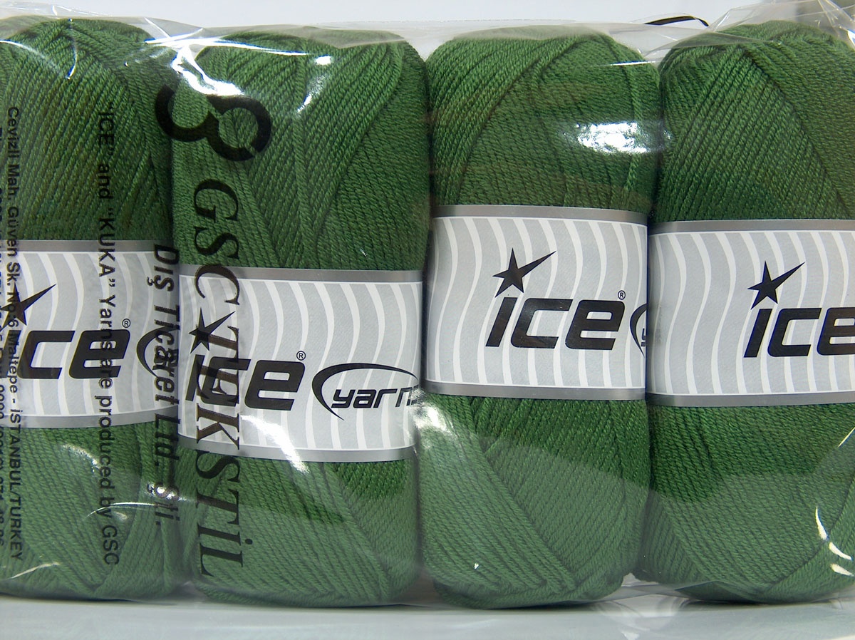 Jungle Groen Baby Garens 4x100gr