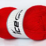 Donkerrood Basic – Plain Yarns 4x100gr