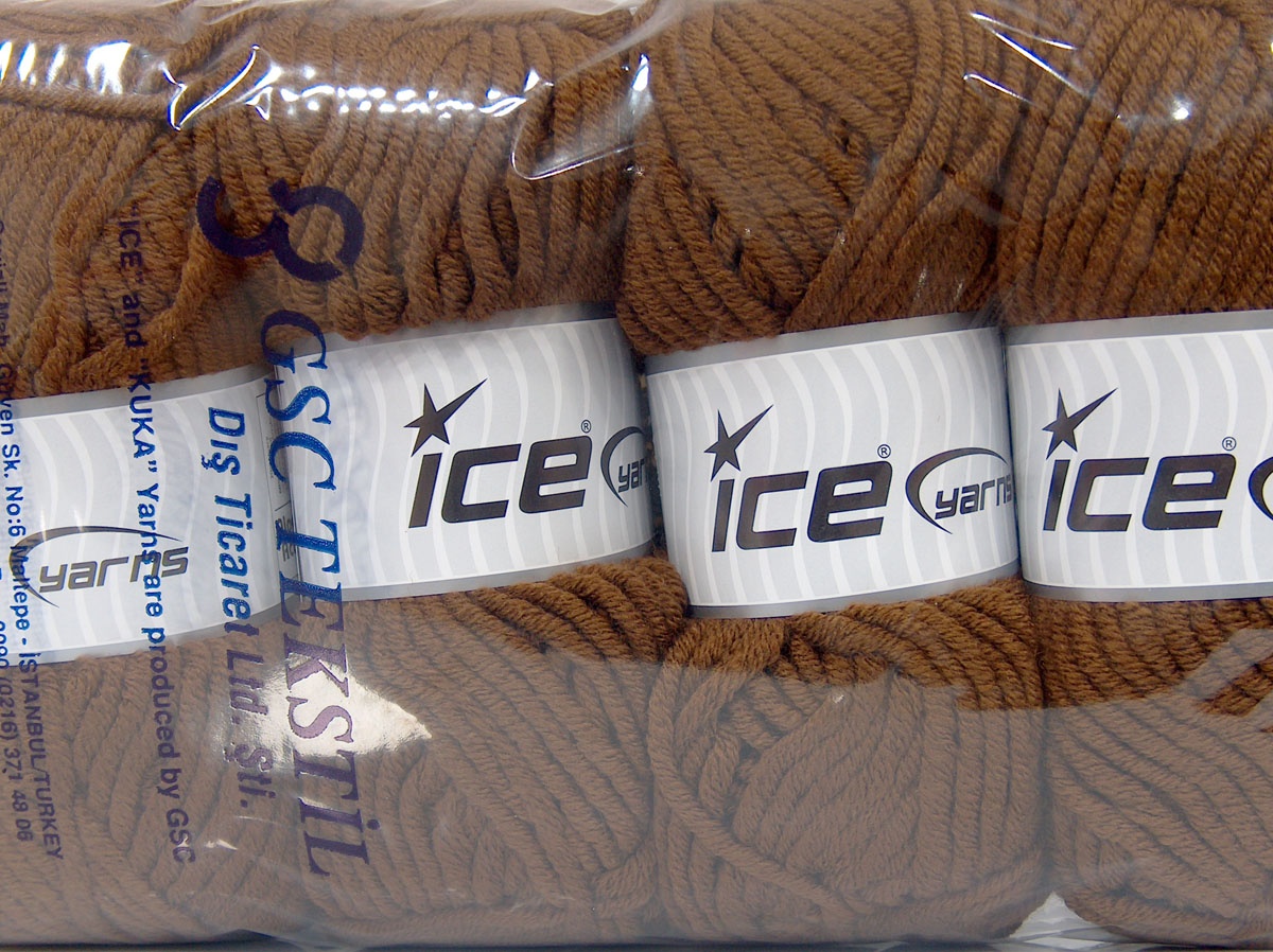 Donkerbruin Herfst Winter Garens 4x100gr