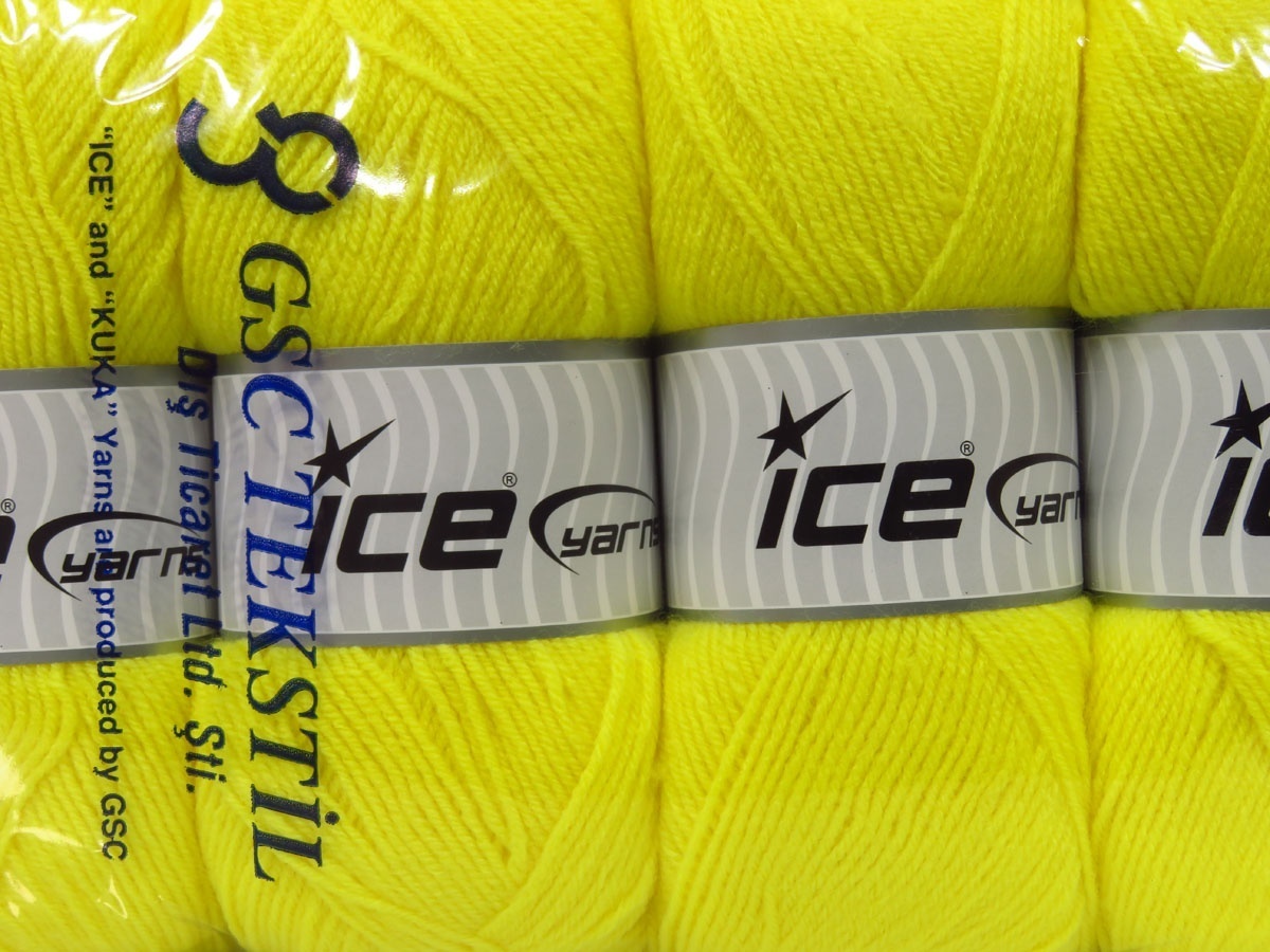 Geel Baby Garens 4x100gr