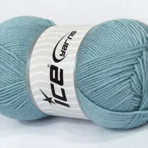 Licht Turkoois Baby Garens 4x100gr