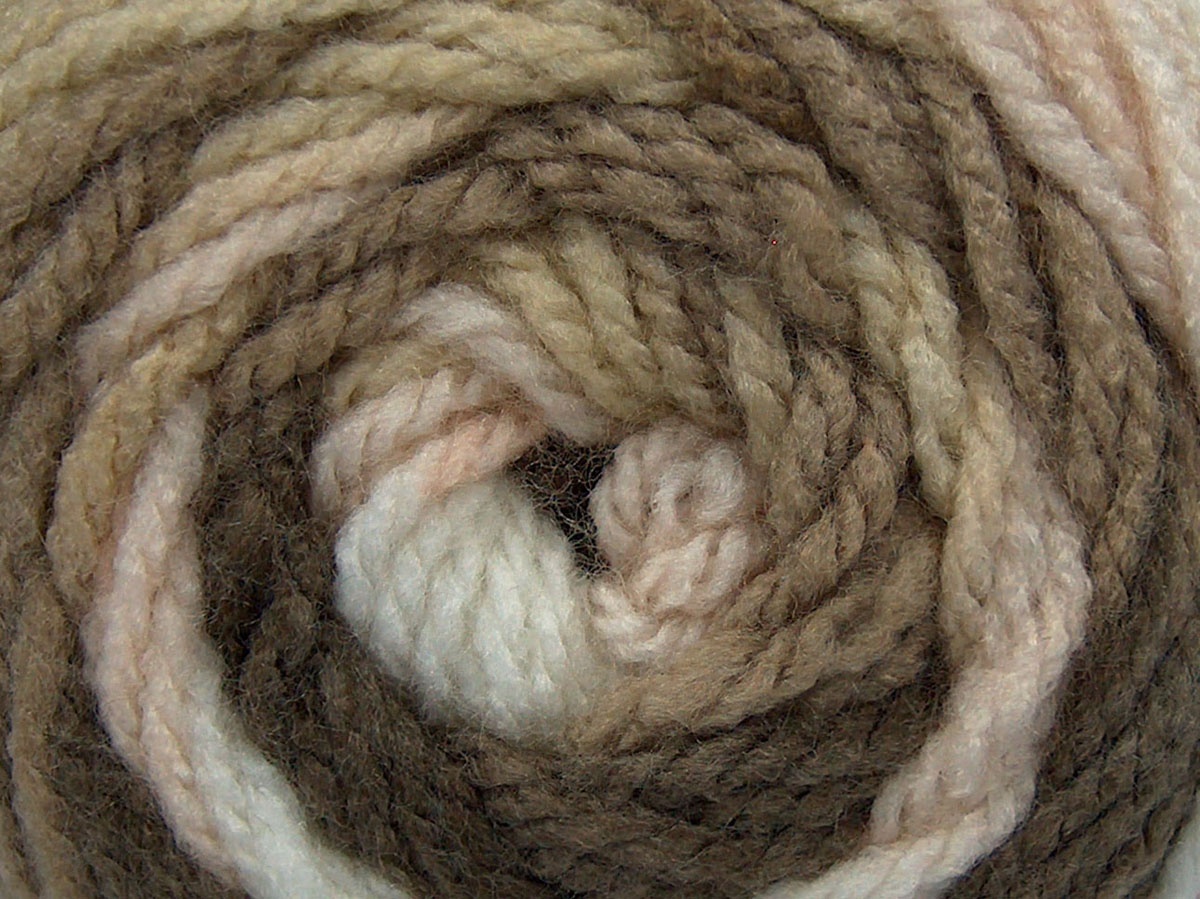 Bruin Tinten|Crème Tinten|Poederroze Zelfstrepende Garens 4x100gr