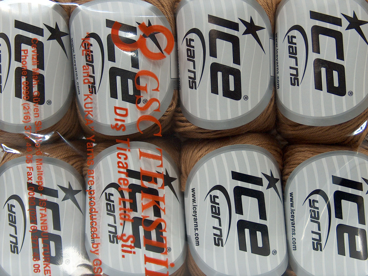 Licht Bruin Baby Garens 8x50gr