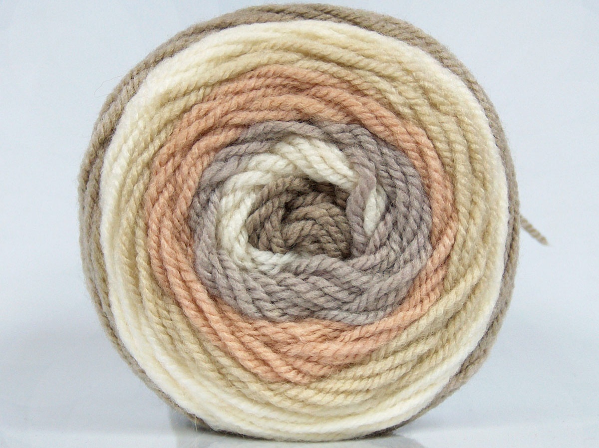 Cakegaren Crème|Beige|Licht Camel Garen Cake Yarns 3x100gr