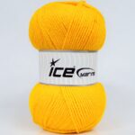 Geel Basic – Plain Yarns 4x100gr