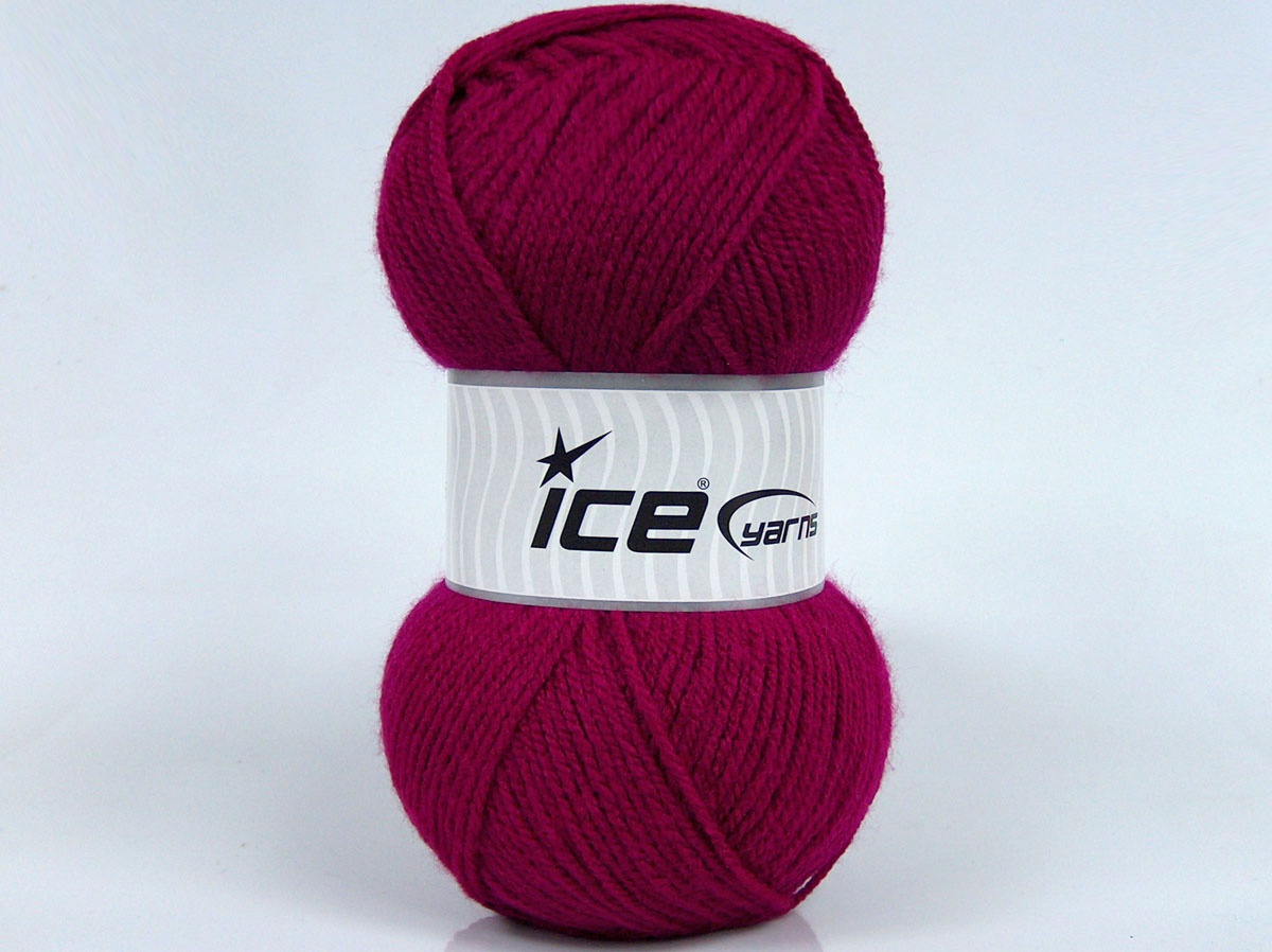 Donker Fuchsia Basic – Plain Yarns 4x100gr