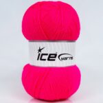 Neon roze Basic – Plain Yarns 4x100gr