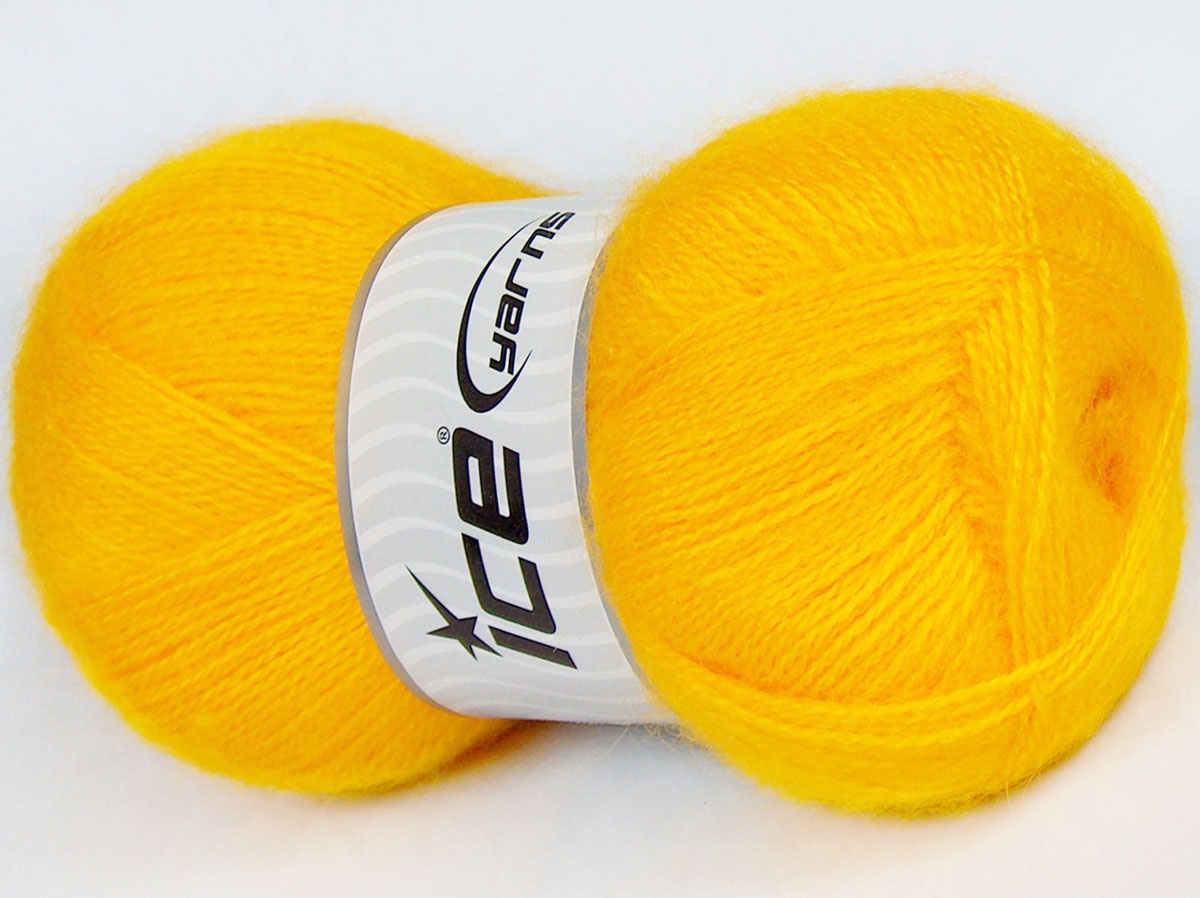 Geel Herfst Winter Garens 4x100gr