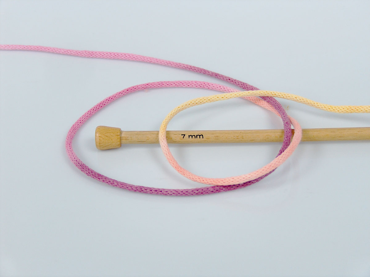 Roze|Oranje|Geel Crochet Embroidery NeedleCraft HandCraft 1xgr