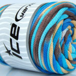 Crème|Bruin Tinten|Blauw Tinten Crochet Embroidery NeedleCraft HandCraft 1xgr