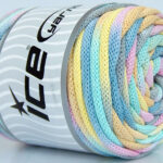 Roze|Blauw|Geel|Licht Grijs|Mint Groen Crochet Embroidery NeedleCraft HandCraft 1xgr
