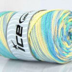 Licht Grijs|Groen Tinten|Licht Geel Crochet Embroidery NeedleCraft HandCraft 1xgr