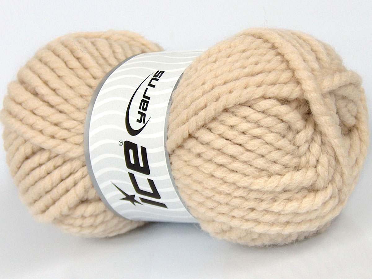 Licht Beige Closeout Yarns 4x100gr