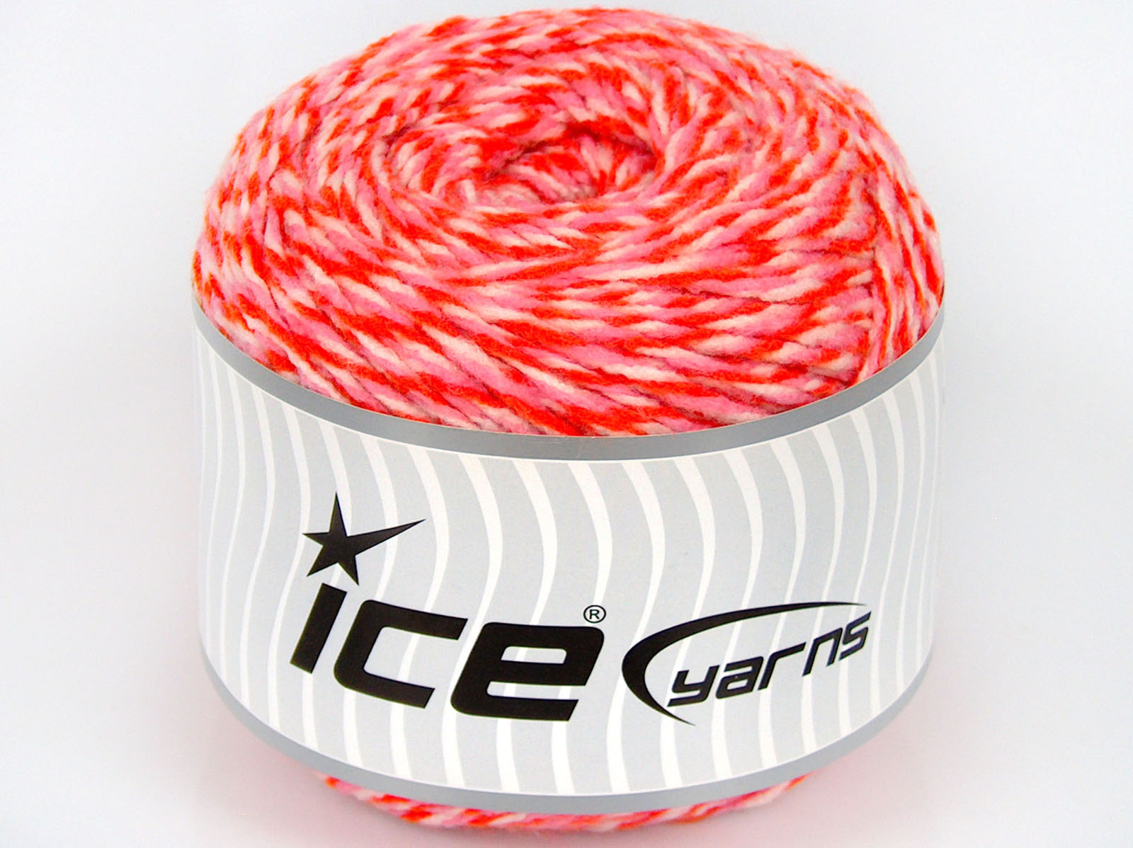 Roze|Wit|Oranje Closeout Yarns 2x150gr
