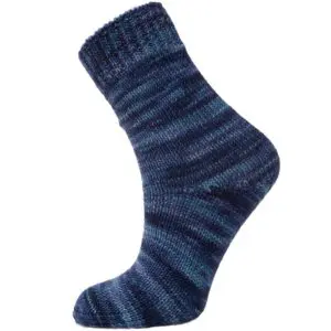 Blauw Tinten|Turkoois tinten Sokkengarens 2x100gr