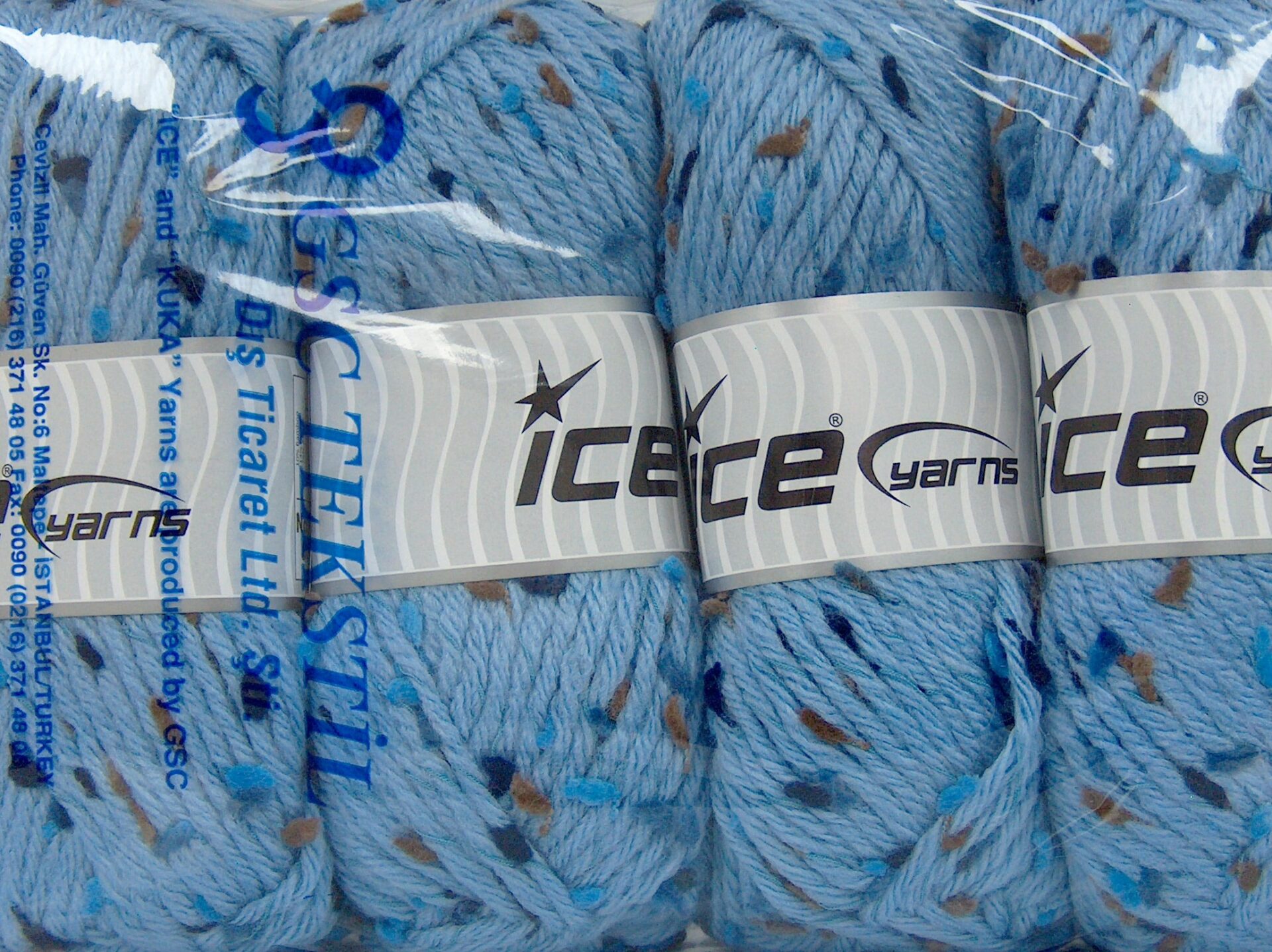 Blauw Limited Edition Fall-Winter Yarns 4x100gr