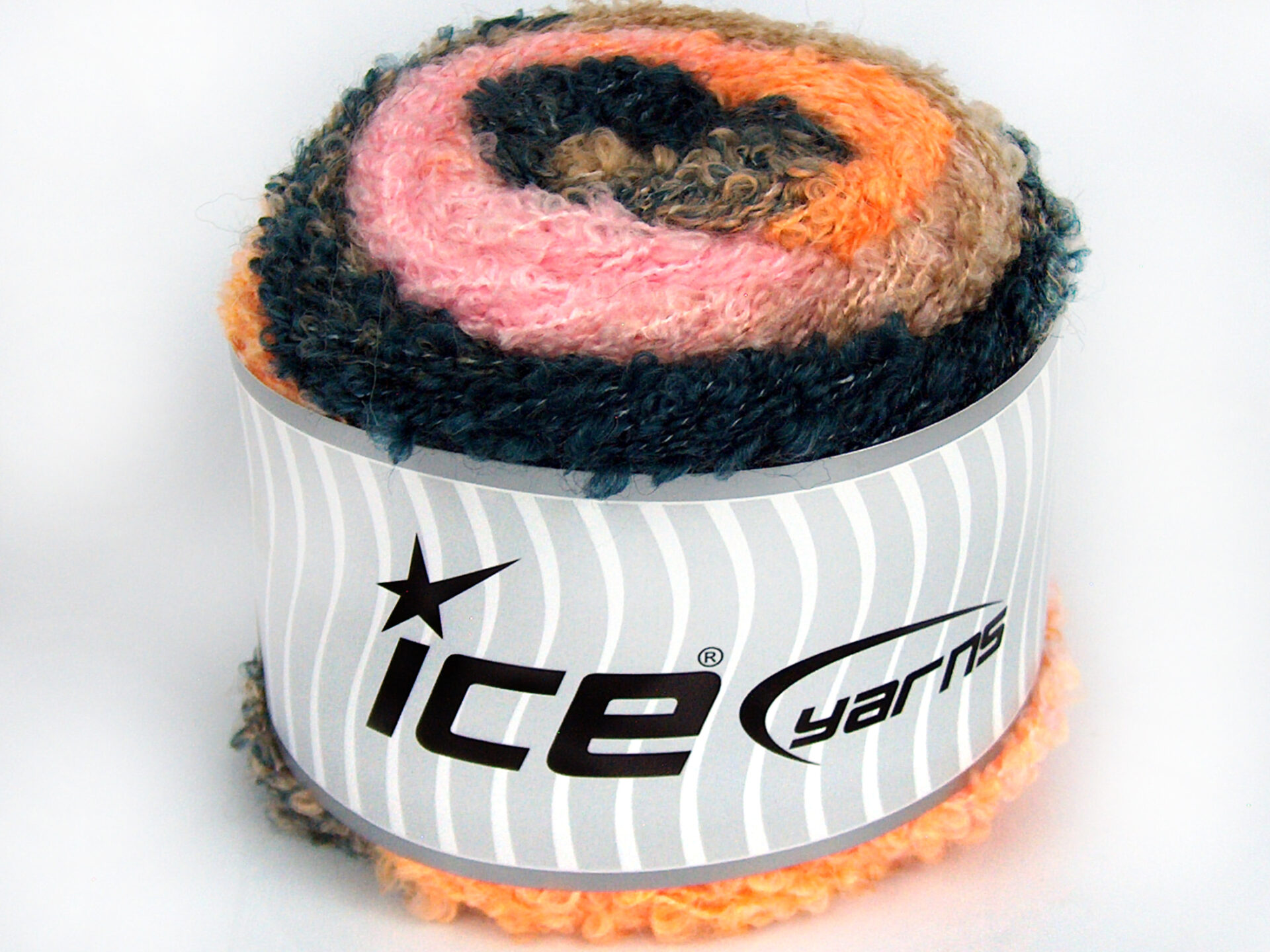 Roze|Oranje|Kameel|Blauwgroen Closeout Yarns 2x150gr