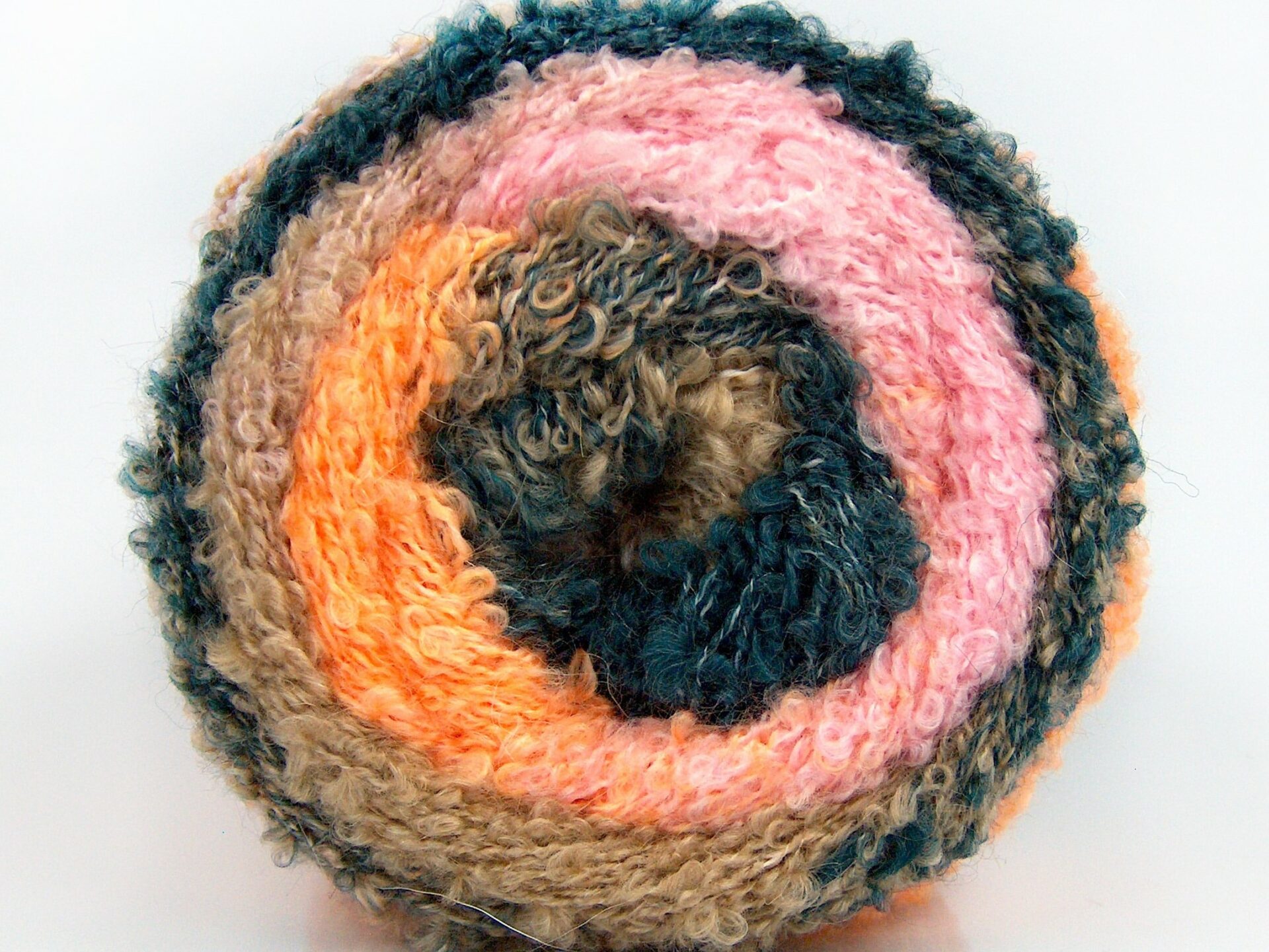 Roze|Oranje|Kameel|Blauwgroen Closeout Yarns 2x150gr