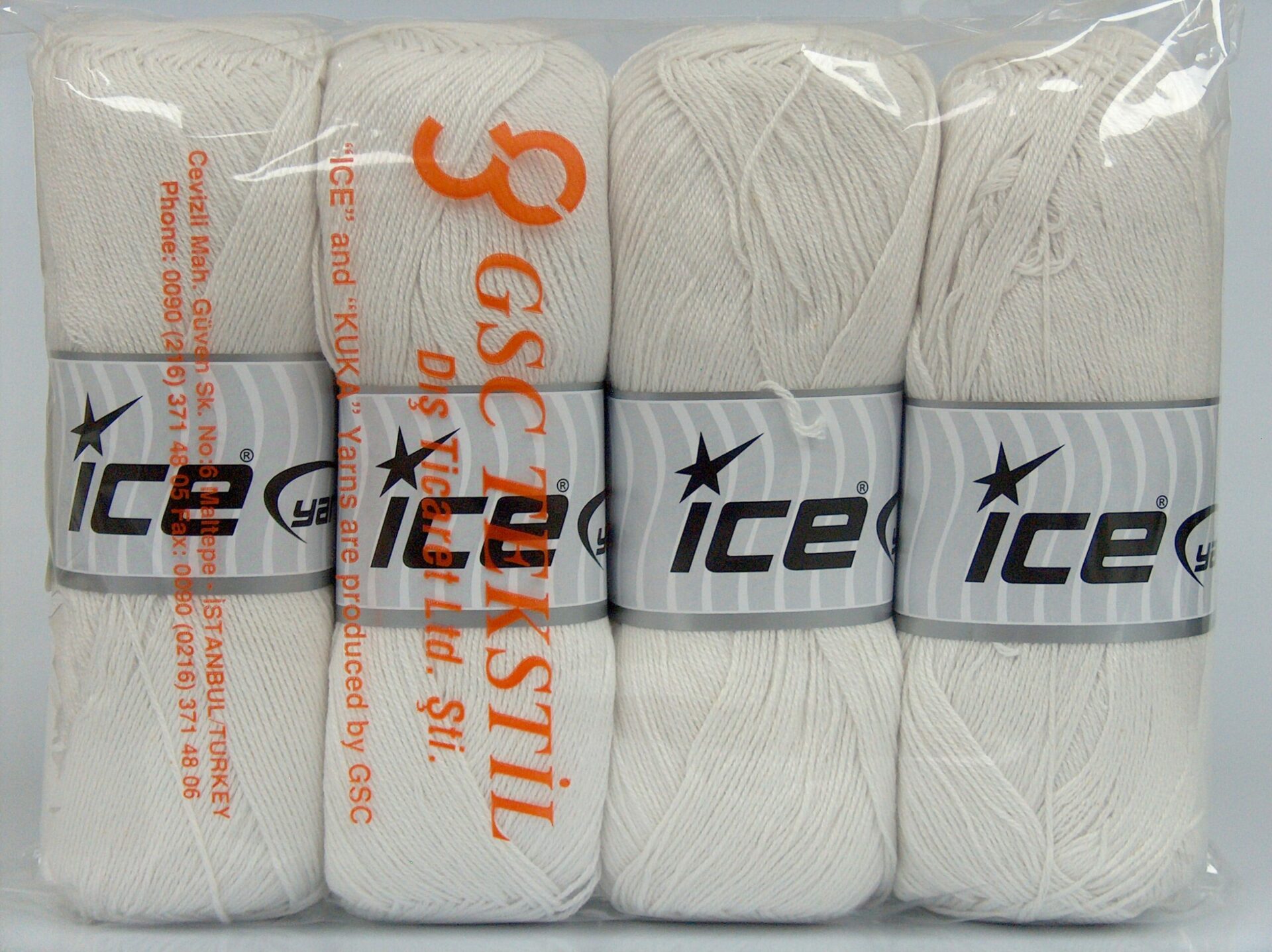 Wit Lente Zomer Garens 4x100gr