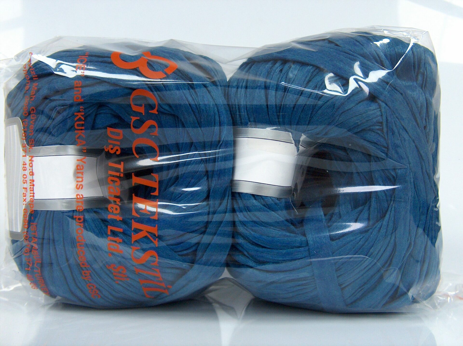 Donker Denimblauw Crochet Embroidery NeedleCraft HandCraft 2x100gr