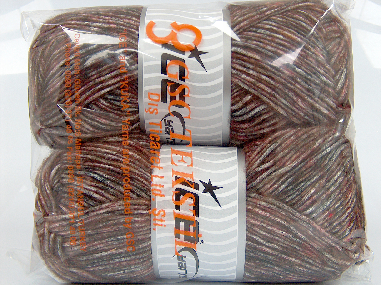 Bordeaux|Grijs Tinten Herfst Winter Garens 2x150gr