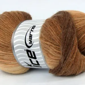 Bruin Tinten|Ecru Herfst Winter Garens 4x100gr