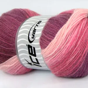 Bordeaux|Roze tinten Herfst Winter Garens 4x100gr
