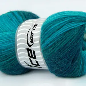 Turkoois tinten|Ecru Herfst Winter Garens 4x100gr