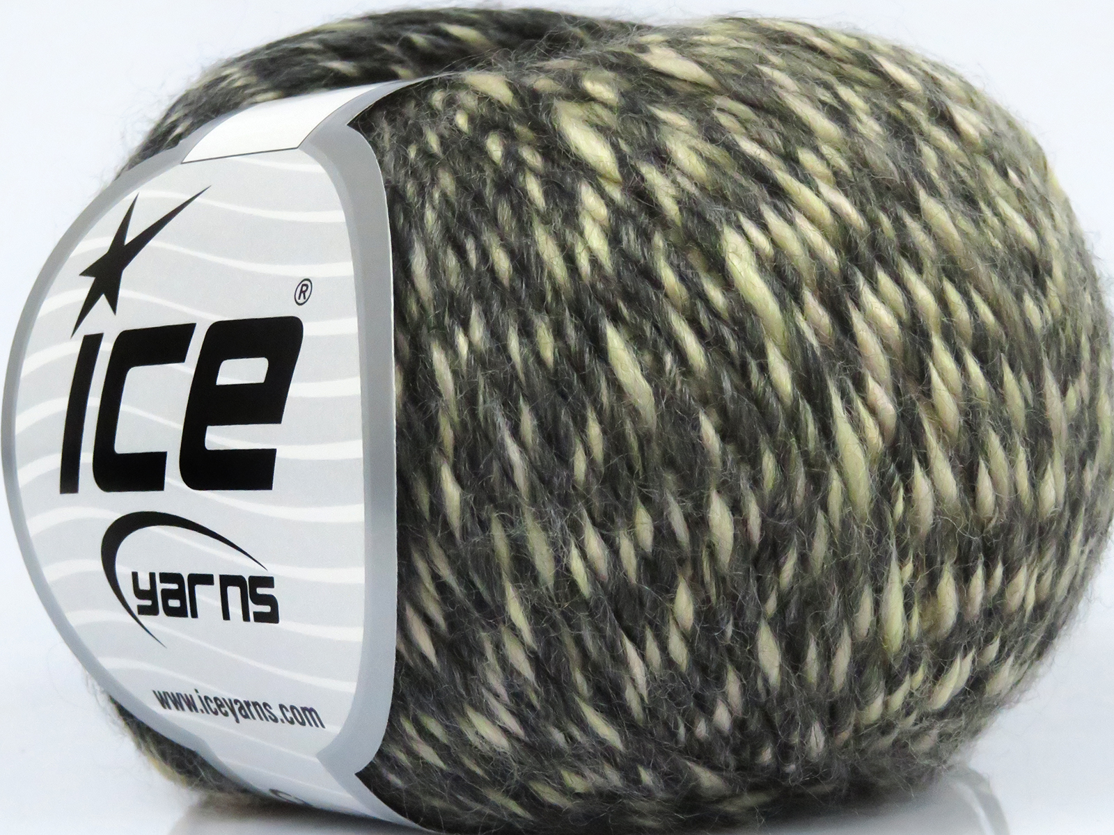 Crème|Donkergrijs Herfst Winter Garens 8x50gr