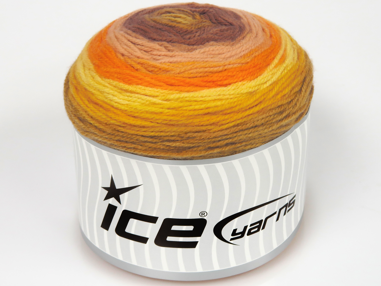 Oranje tinten|Goud Tinten Cakes Yarns 2x150gr