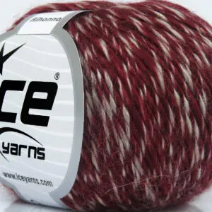 Bordeaux|Licht Beige Herfst Winter Garens 8x50gr