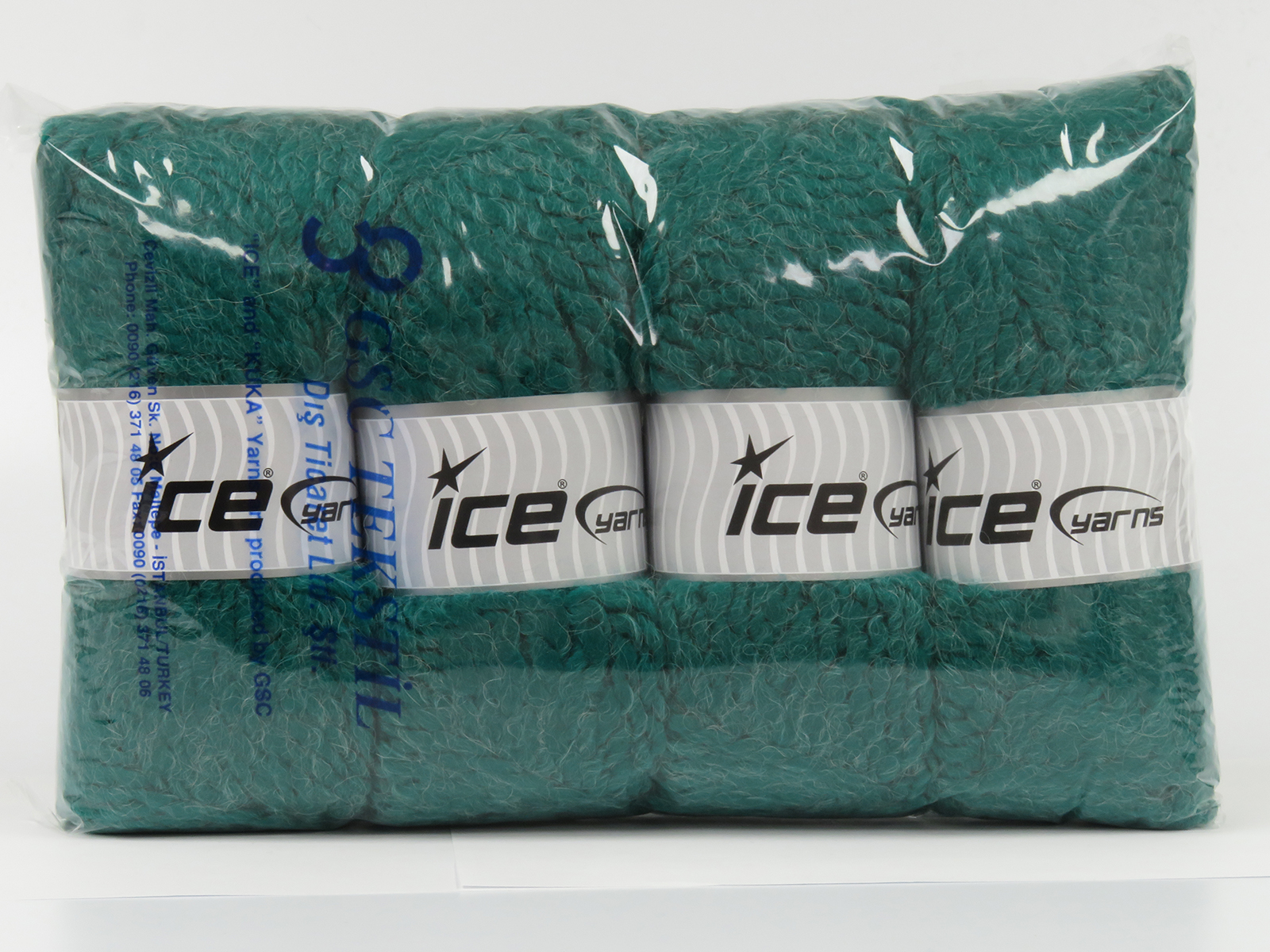 Donkergroen Limited Edition Luxury Yarns 4x100gr