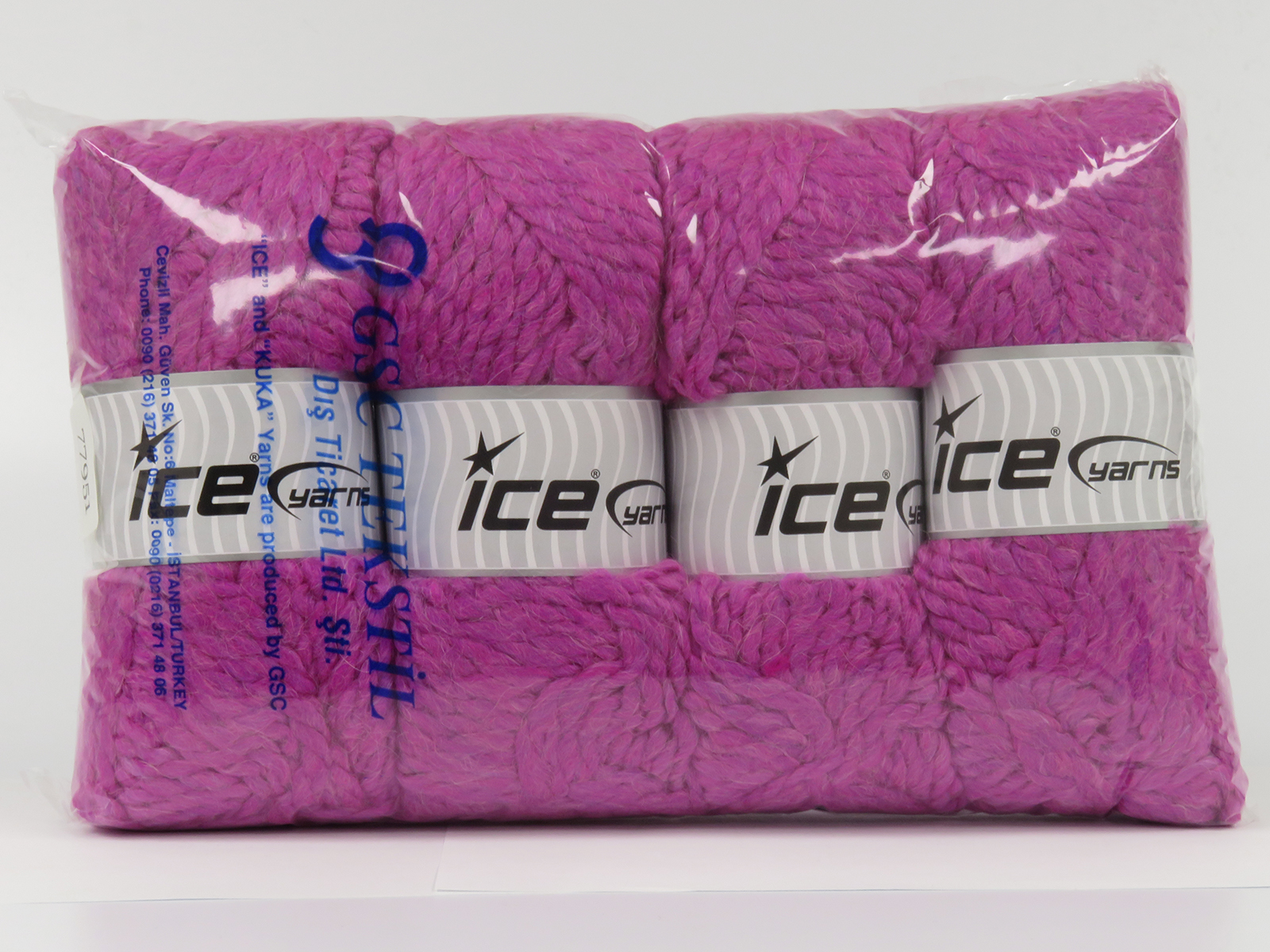 Roze Dikke Alpaca Wol Limited Edition Luxury Yarns 4x100gr