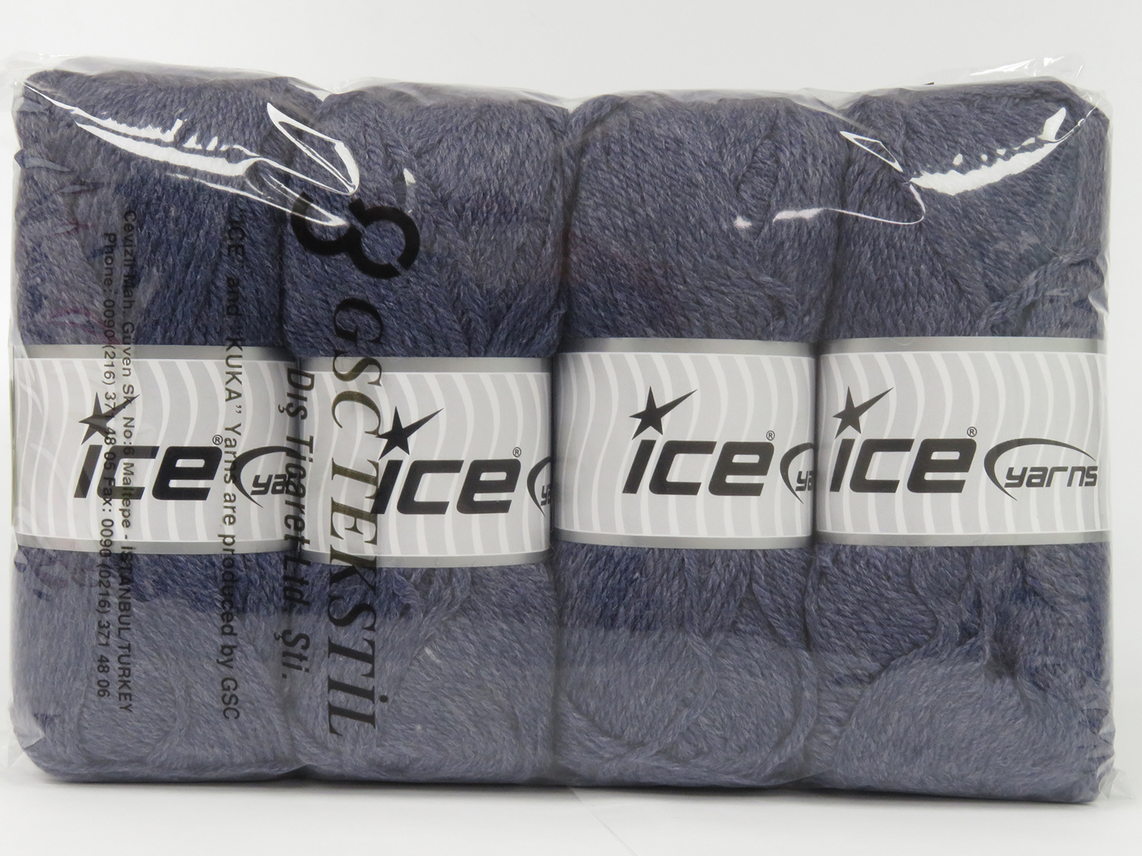 Donker Denimblauw Limited Edition Luxury Yarns 4x100gr